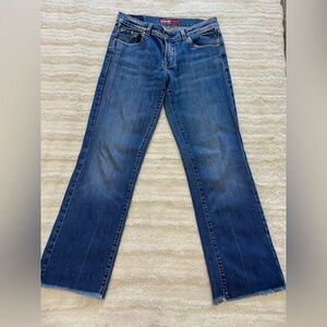 Unik Flare Blue Jeans Wide Leg